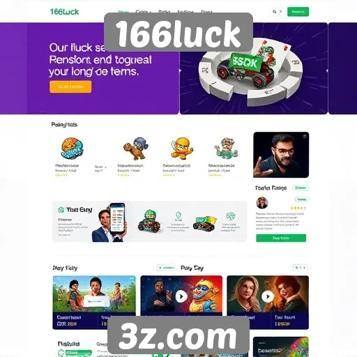 A evolução do design do site 166luck ao longo do tempo